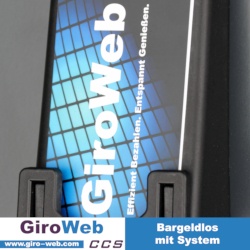GiroWeb Karte im RFID-Leser für Aufwerter und Automaten