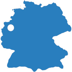 Deutschland-Karte mit Routenplaner: GiroWeb West GmbH, Remscheid, Nordrhein-Westfalen - Google Maps