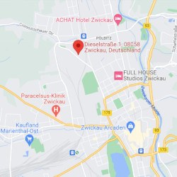 GiroWeb Deutschland - Regionalgesellschaft Ost: Anfahrt Zwickau (Sachsen)