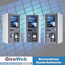 Multifunktionale SB-Terminals von GiroWeb zur Aufladung