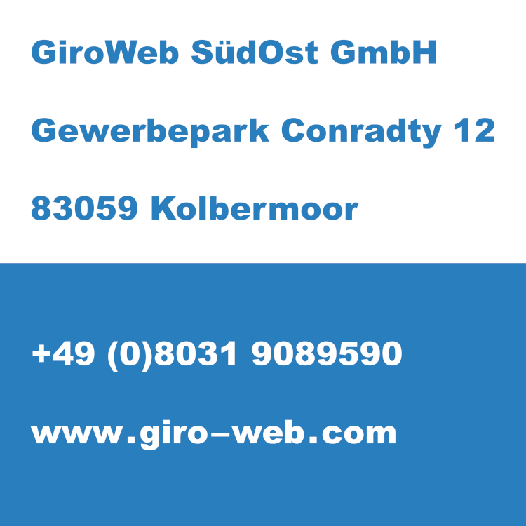 Firma GiroWeb SüdOst GmbH in Kolbermoor, Bayern | Kontakt-Daten für Termin-Anfragen
